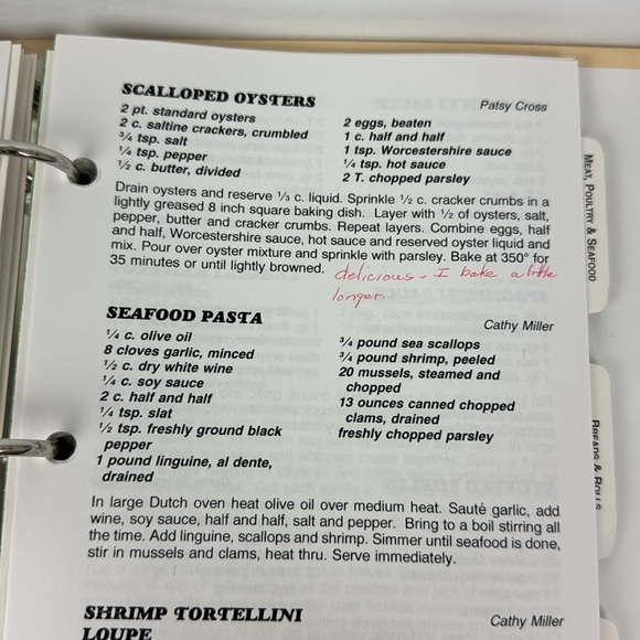 Vtg Feed My Sheep Cookbook Vandemere NC United Methodist Church Recipes - Picture 13 of 16